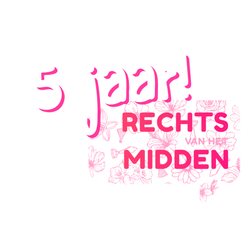 Jubileumlogo Rechts van het Midden